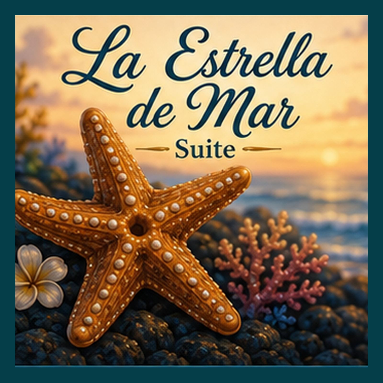 La Estrella del Mar Suite — living and dining area